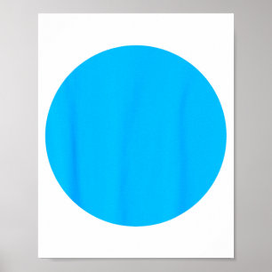 Blaue-Punkt-Demokrat Blau für Nebraska Maine-Karte Poster