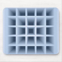 Blaue Quadratzoll Mousepad