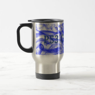 Blaue Rauch-Tasse des Spiel-PS3 Reisebecher