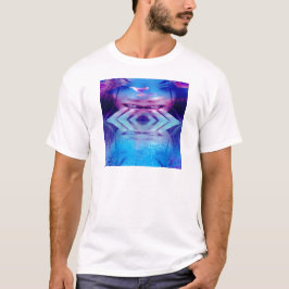 Blaue Reflektion T-Shirt
