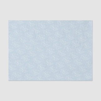 Blaue Retro Hochzeits-Tänzer-Koordination Seidenpapier