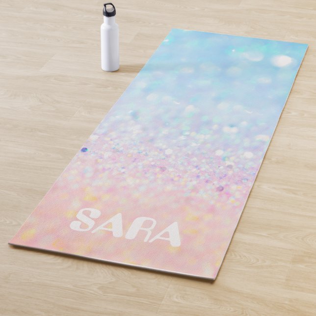 Blaue Rhapsody-Meditation Yoga-Matte Yogamatte (Beispiel)