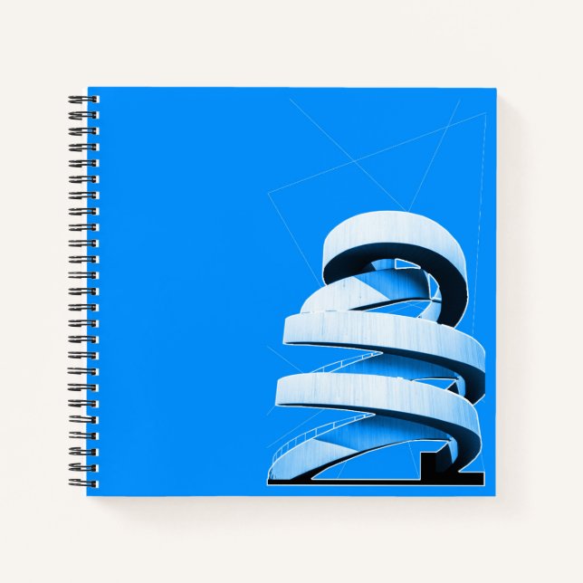 Blaue Ribbon Kapelle Sketchbook Notizbuch (Vorderseite)