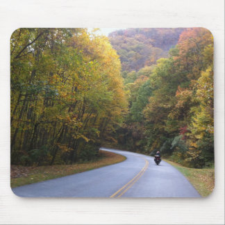 Blaue Ridge-Allee Mousepad