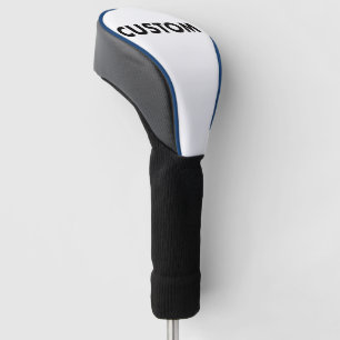 BLAUE Rohrleitung Custom Golf Driver Kopfbedeckung Headcover
