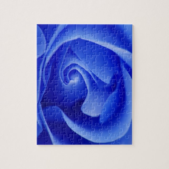 blaue Rose (Vertikal)