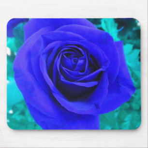 Blaue Rose2-Mauspad Mousepad