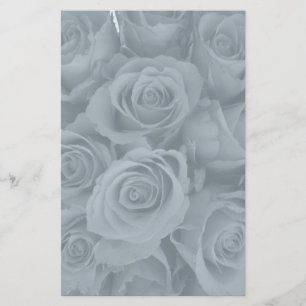 blaue Rose Briefpapier