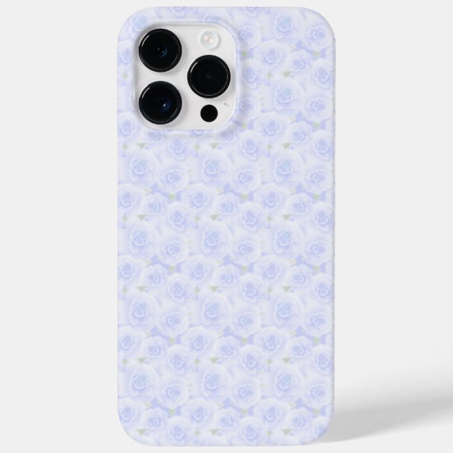 BLAUE ROSE Case-Mate iPhone 14 PRO MAX HÜLLE (Rückseite)