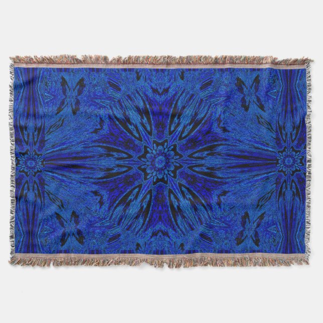 Blaue Rose Decke (Vorderseite)