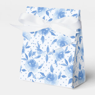 Blaue Rose Geschenkschachtel