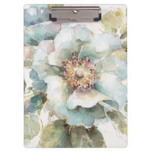 Blaue Rose Klemmbrett