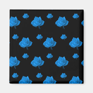 Blaue Rose Magnet