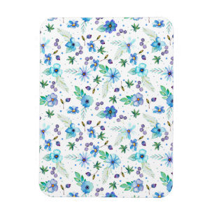 Blaue Rose Magnet