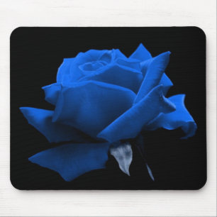 Blaue Rose Mousepad