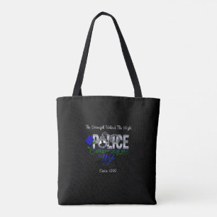 Blaue Rose - Polizeiliche Ehefrau Tasche