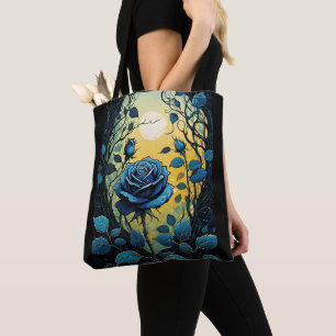 Blaue Rose Reben 2 Tasche
