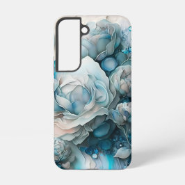 Blaue Rose Samsung Galaxy Hülle
