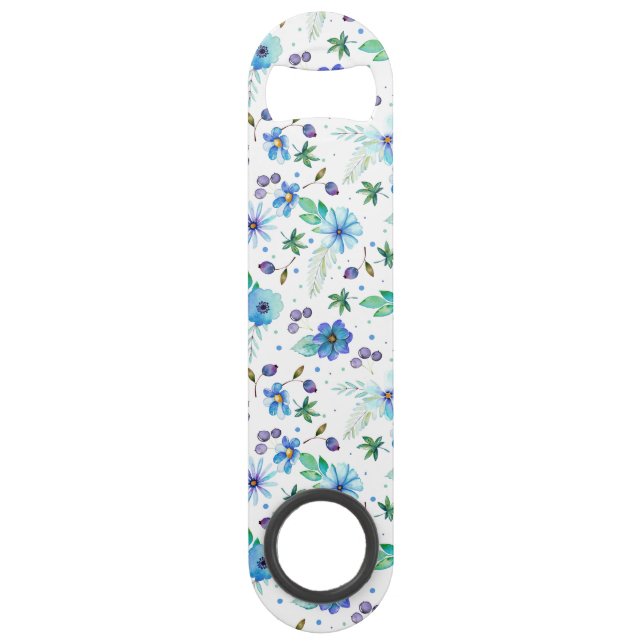 Blaue Rose Speed Flaschenöffner (Vorderseite)