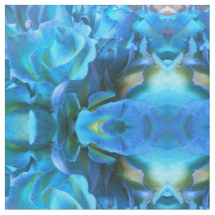 Blaue Rose Stoff