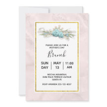 Blaue Rose und Blumenbrunch zum Muttertag