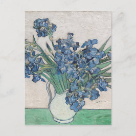 Blaue Rosen Postkarte