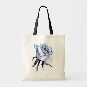 blaue Rosen-Tasche Tragetasche