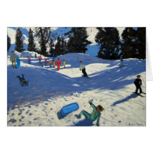 Blaue Schlitten-Schönheit Plagne