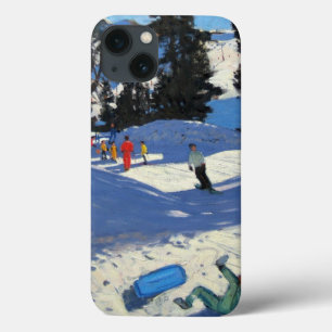 Blaue Schlitten-Schönheit Plagne iPhone 13 Hülle