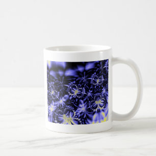 Blaue Schmetterlinge Kaffeetasse