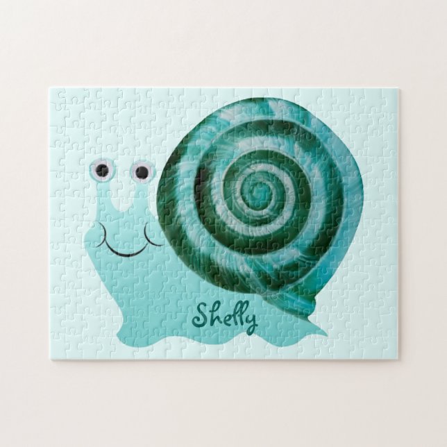 Blaue Schnecke (Horizontal)