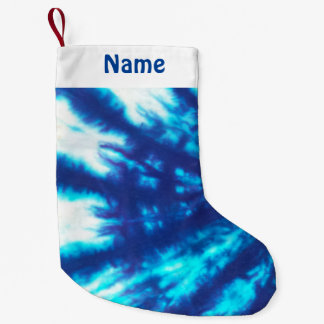Blaue Schneeflocke-gefärbte Krawatte besonders Kleiner Weihnachtsstrumpf