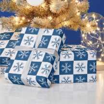 Blaue Schneeflocke Gestaltete Weihnachtsfeiertage