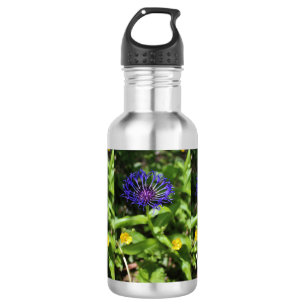Blaue Schönheit Edelstahlflasche