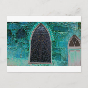 Blaue Schönheit Postkarte