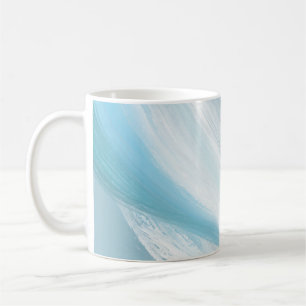 blaue schüchterne moderne Dekoration Kaffeetasse