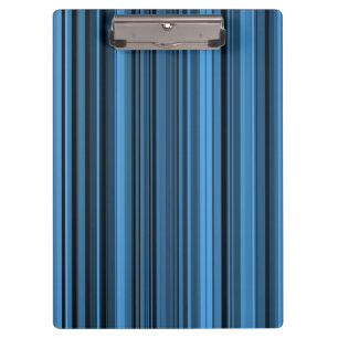 Blaue schwarze Streifen Klemmbrett