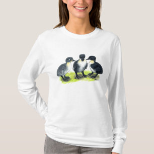 Blaue schwedische Entlein T-Shirt