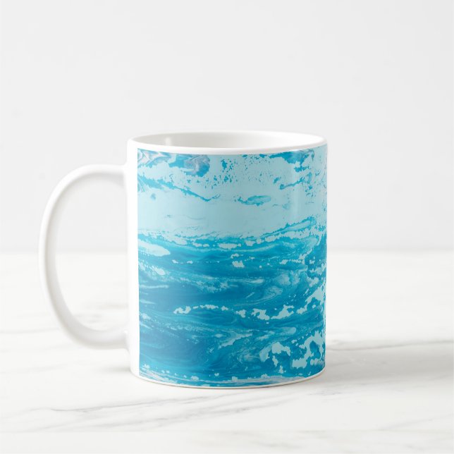 Blaue See Kaffeetasse (Links)