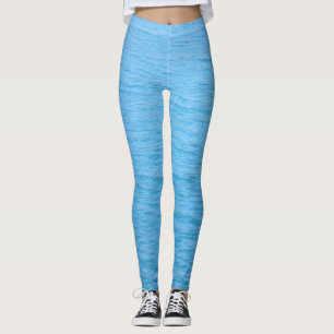 Blaue See Leggings