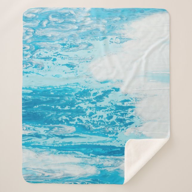 Blaue See Sherpadecke (Vorderseite)