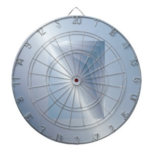 blaue Seiten Dartscheibe