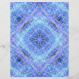 Blaue Serene Gärten Bulk Scrapbook Papier Seiten