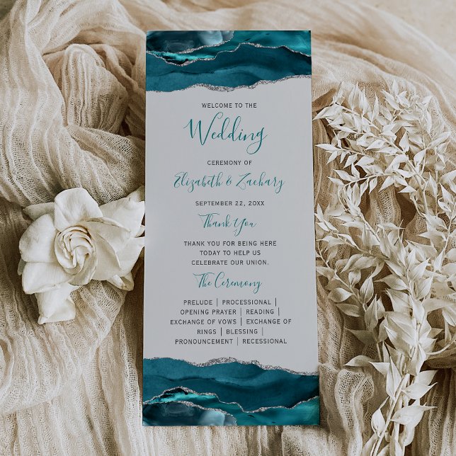 Blaue Silber-Hochzeit mit Achat-Grau Programm (Von Creator hochgeladen)