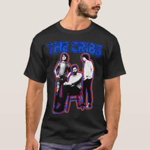 Blaue Silhouette Künstler Rockband Musik T-Shirt