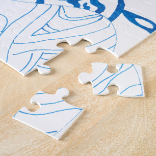 "Blaue Skizze" Abstrakte Kunst