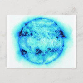 Blaue Sonne Postkarte