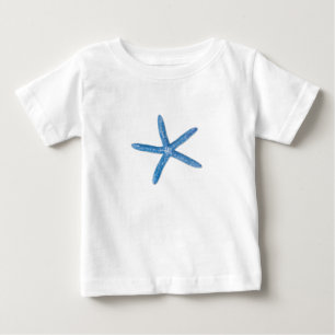 Blaue Starfish Baby T-shirt