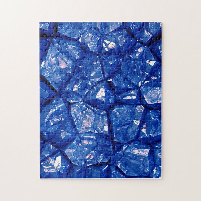 Blaue Steinstruktur (Vertikal)