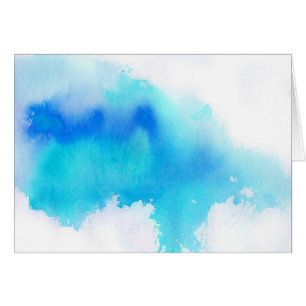 Blaue Stelle, abstraktes handgemaltes des